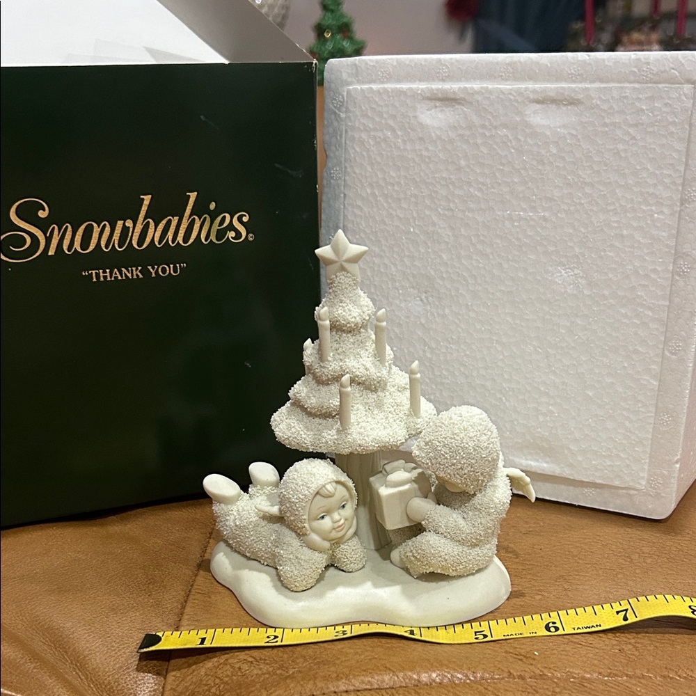 Snow babies figurine